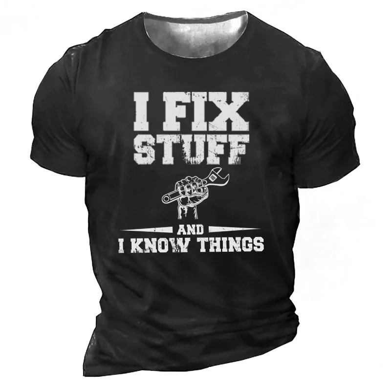 Men's T shirt Tee 3D Print Graphic Letter Crew Neck Casual Daily Print Short Sleeve Tops Fashion Classic Comfortable Big and Tall Green Black Brown / Sports / Summer