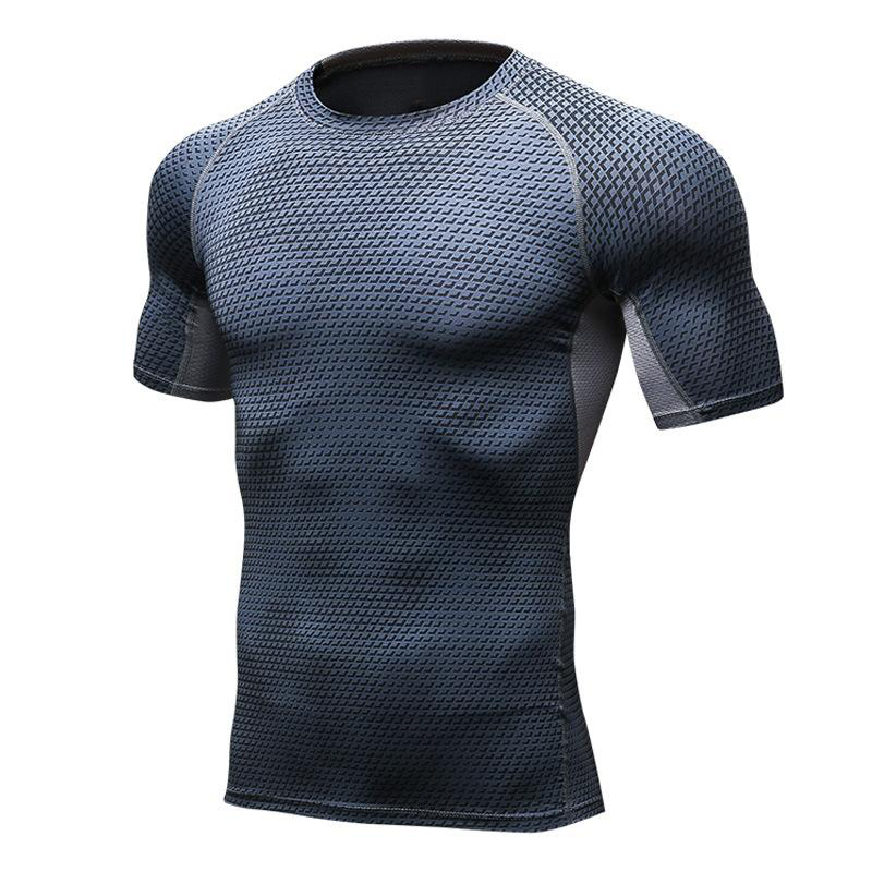 Men's Fitness Running Training Short Sleeve
