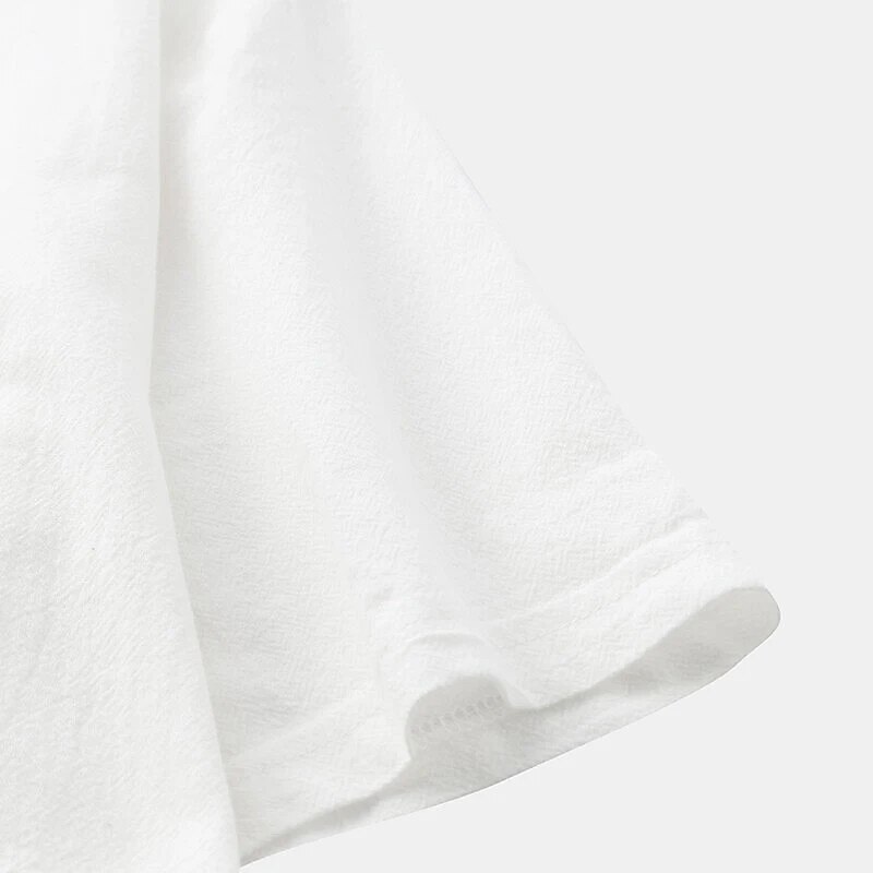 Men's Henley Shirt Tee Top Plain V Neck Street Vacation Short Sleeves Clothing Apparel Fashion Designer Basic