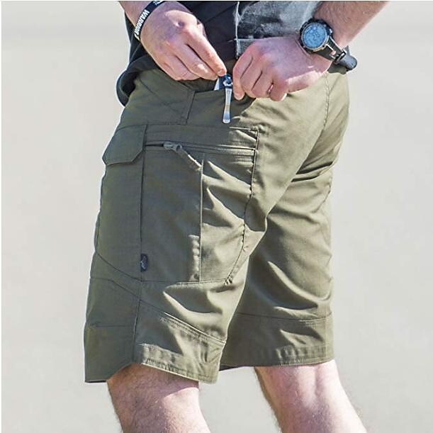 Men's Hiking Tactical Military Ripstop Breathable Quick Dry Lightweight  Outdoor Cargo Shorts