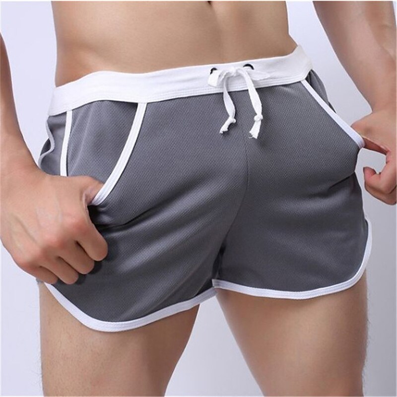 Men's 3 inch  Elastic Waist Color Block Comfort Breathable Sports Outdoor Swim Shorts