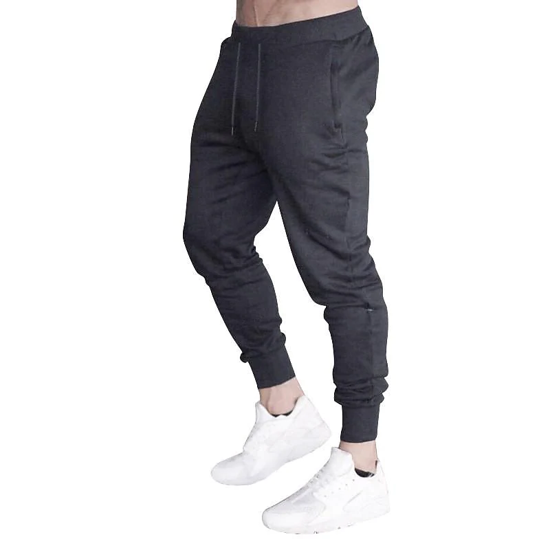 Men's new tethered tight training pants