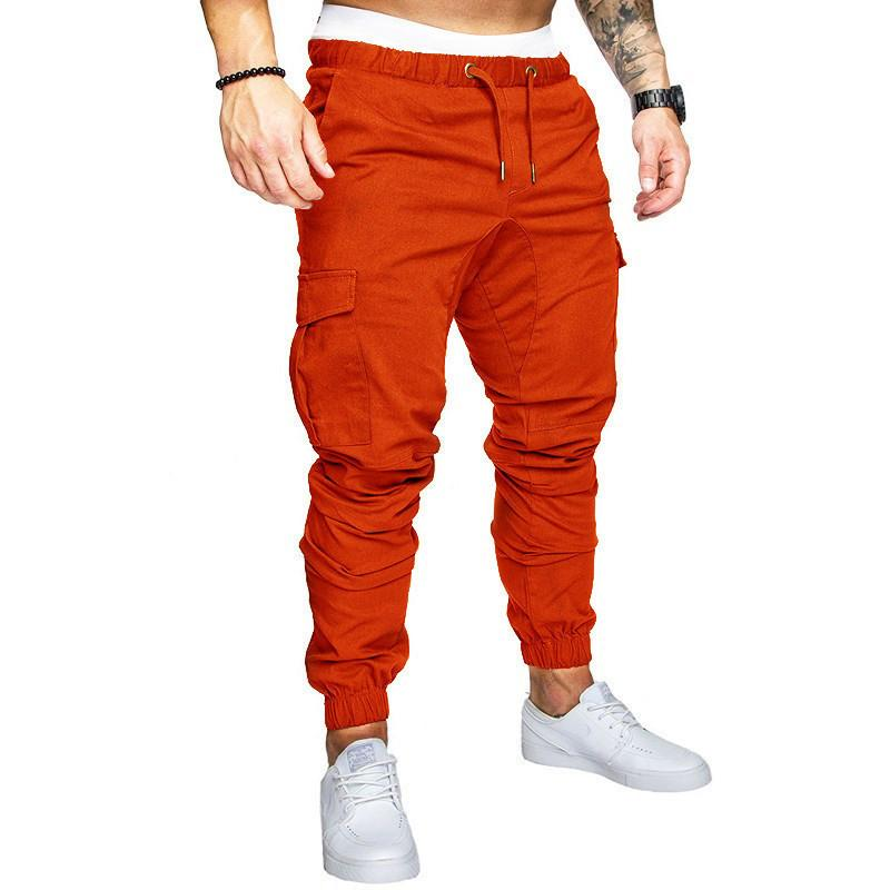 Solid Tie Elastic Lounge Pants