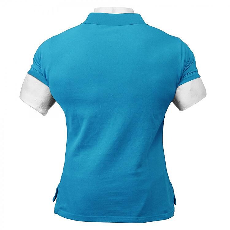 Summer lapel casual polo shirt