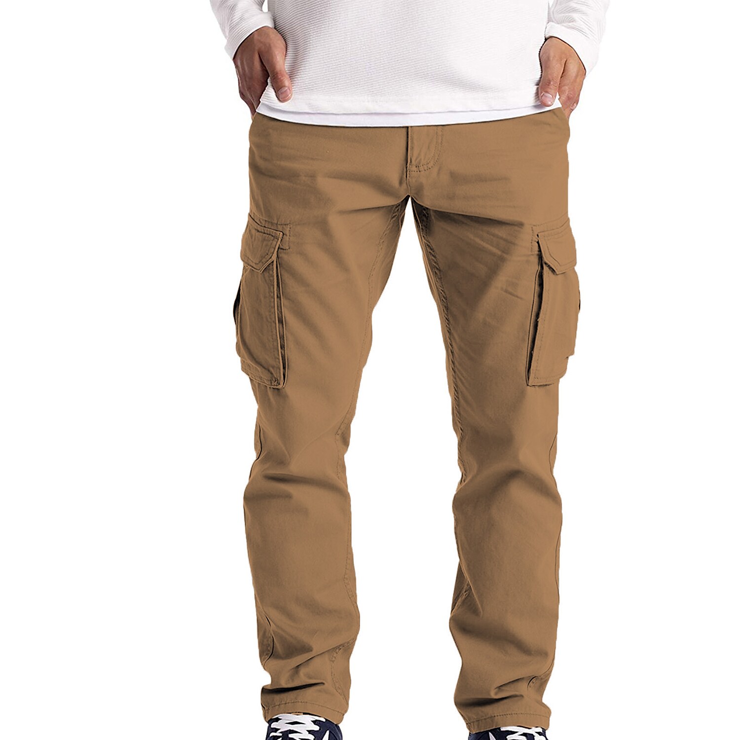 long cargo pants for men,cargo trousers work wear combat safety cargo