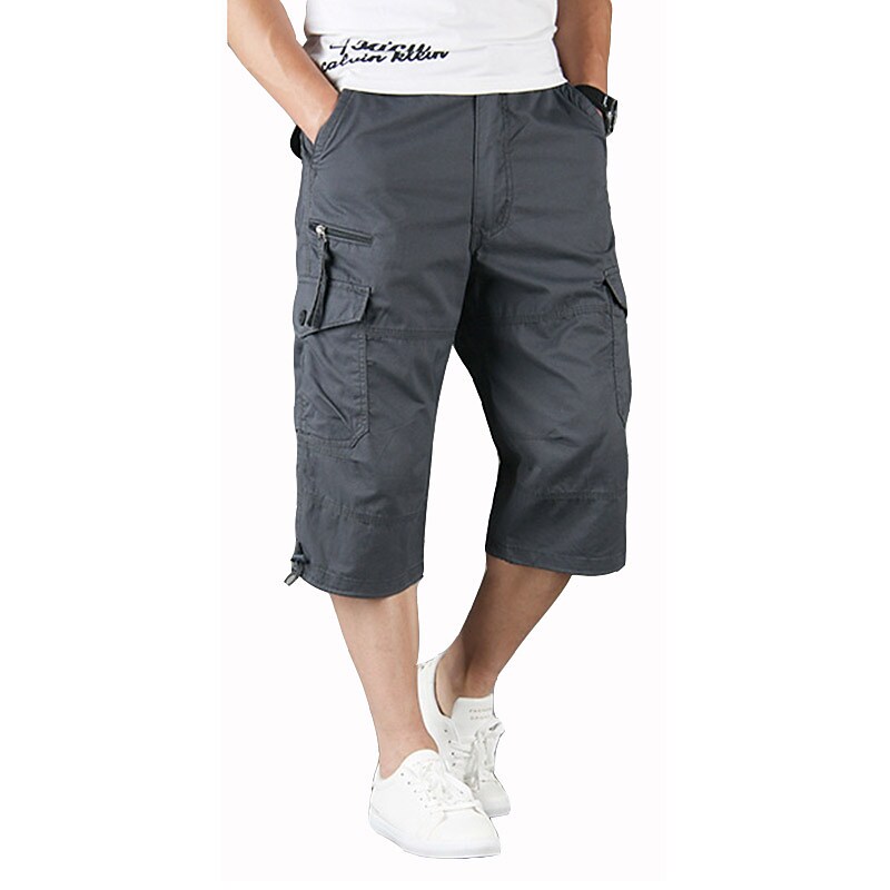 Men Hiking Breathable With Pockets Cargo Shorts