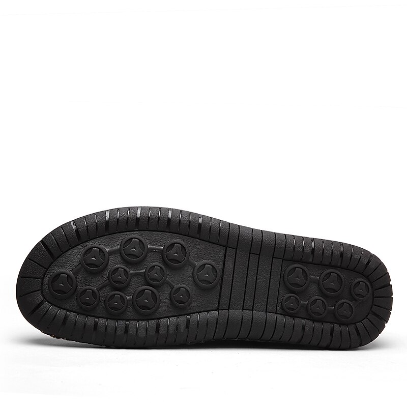 Men's Loafers & Slip-Ons Comfort Loafers Plus Size Hand Stitching Summer Loafers Vintage British Preppy Outdoor Daily Walking Shoes Nappa Leather Light Brown Dark Brown Black Summer Spring Fall