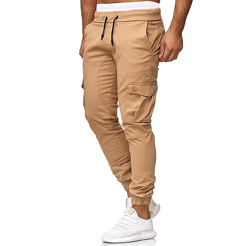 Men Casual Jogging Trousers Lightweight Hiking Outdoor Pant Cargo Pant