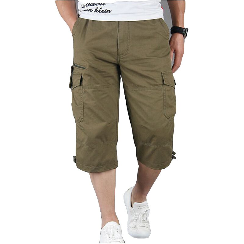 Men Hiking Breathable With Pockets Cargo Shorts
