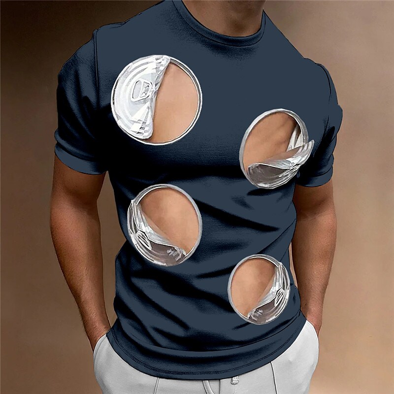 Men's CanCrew Neck Short Sleeve T-shirt 