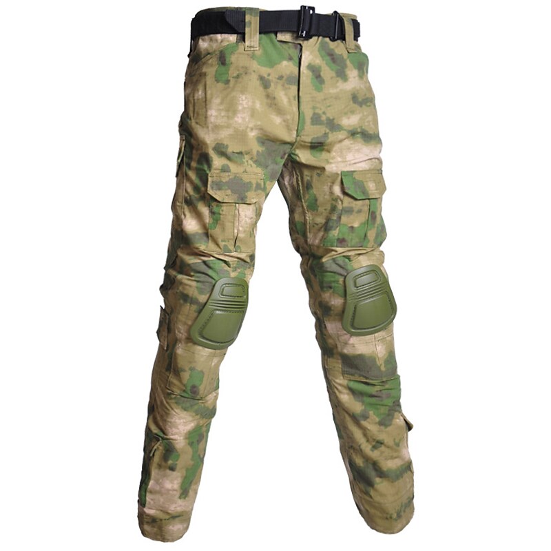 Men's Cargo Pants Work Pants Tactical Pants Military Camo Outdoor Rips