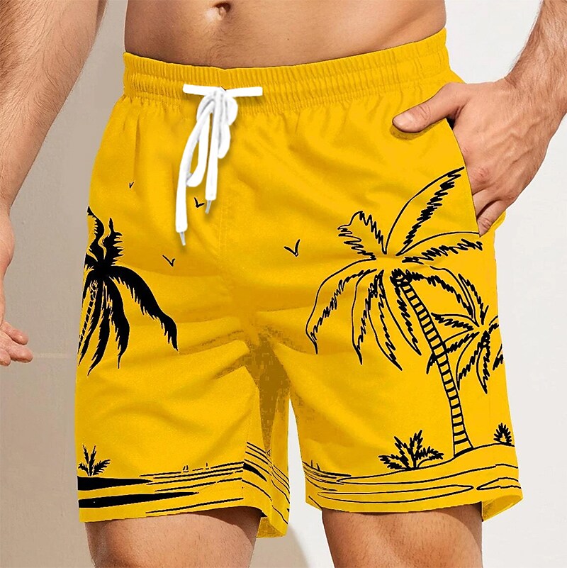 Men's Board Shorts Swim Shorts Swim Trunks Summer Shorts Beach Shorts 