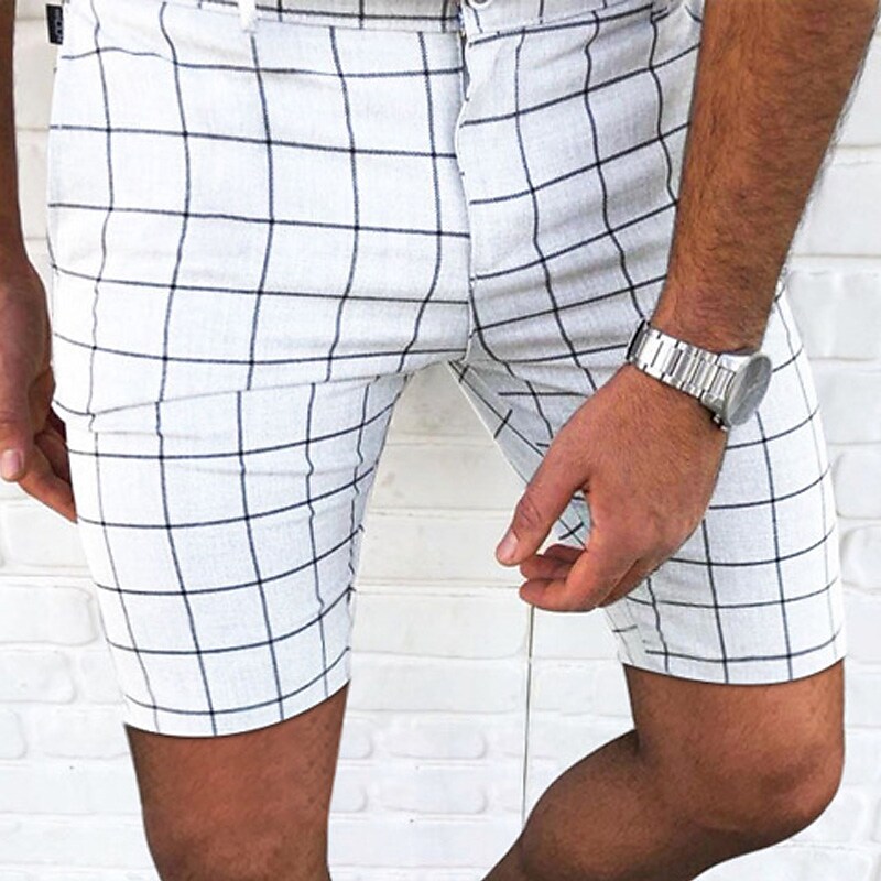 Men's Chino  Bermuda Pocket Lattice  Shorts