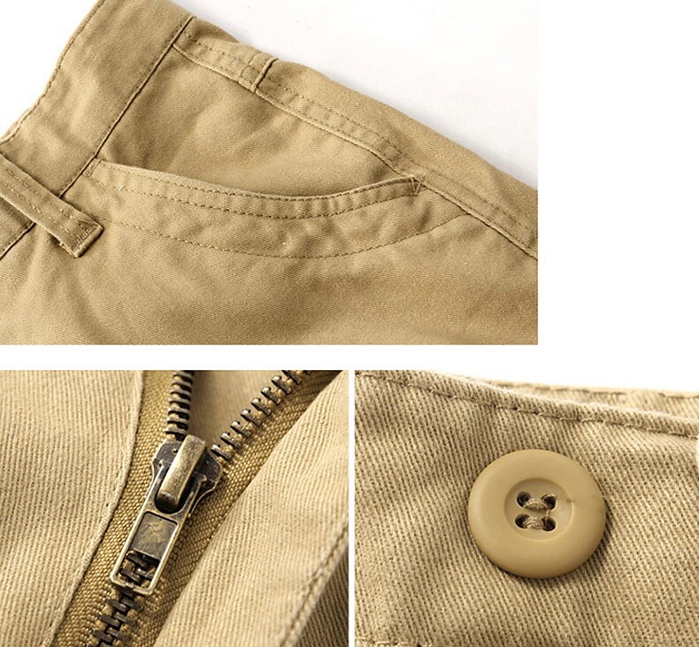 Men's Military Work Pants Hiking Cargo Pants Tactical Pants 8 Pockets 