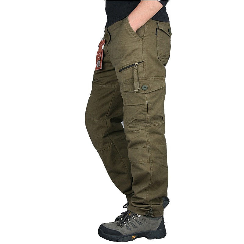 Men's Cargo Pants Tactical Pants Trousers Tactical Work Pants Multi Po