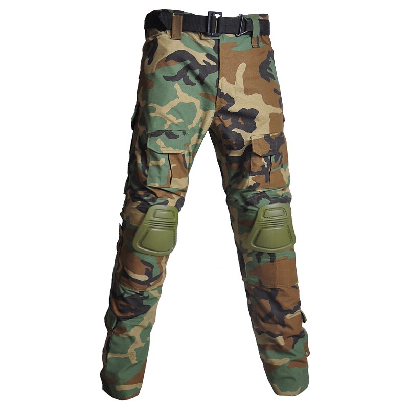 Men's Cargo Pants Work Pants Tactical Pants Military Camo Outdoor Rips