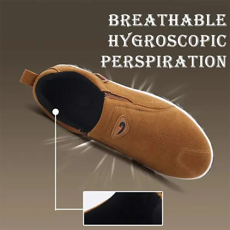 Men's Loafers & Slip-Ons Plus Size Slip-on Sneakers Classic Casual Outdoor Daily Walking Shoes Canvas Breathable Dark Grey Black Yellow Slogan Summer