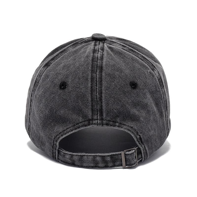 cross-border washed cotton printing hat old old hat men's retro foreign trade baseball cap explosion style soft top sun hat