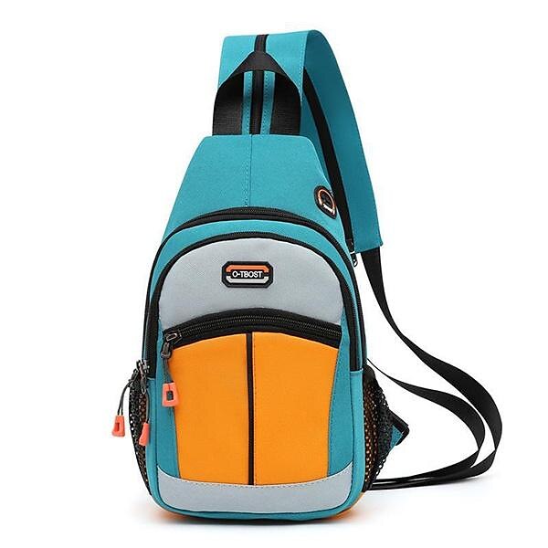 New Men's Women's Fashion Multi Function Mini Backpack Small Chest Bag Messenger Bag Female Sports Bag Travel Bagpack Crossbody Bag Girl Back Pack Waterproof Oxford Cloth Outdoor Bags