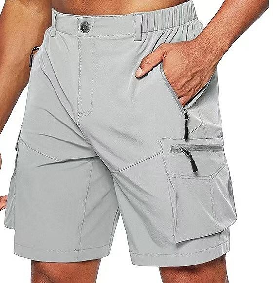 Men's Military Outdoor Ripstop Breathable Quick Dry Lightweight Hiking Shorts 