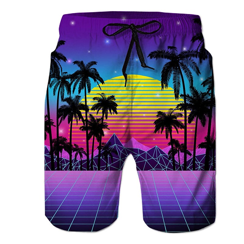Men's Board Shorts Swim Shorts Swim Trunks Summer Shorts Beach Shorts 