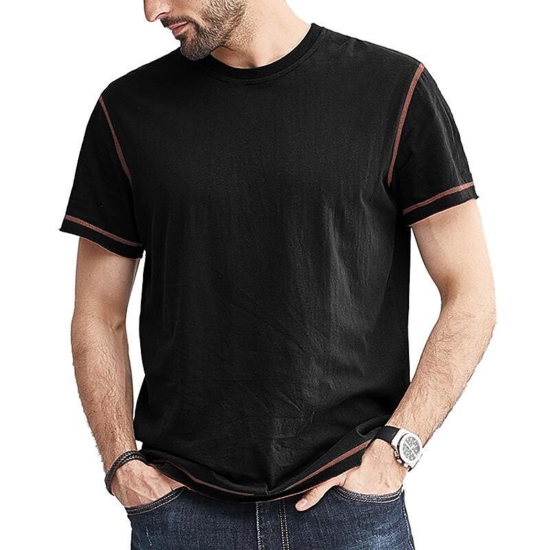2023 Men's Round Neck Short Sleeved T-Shirt