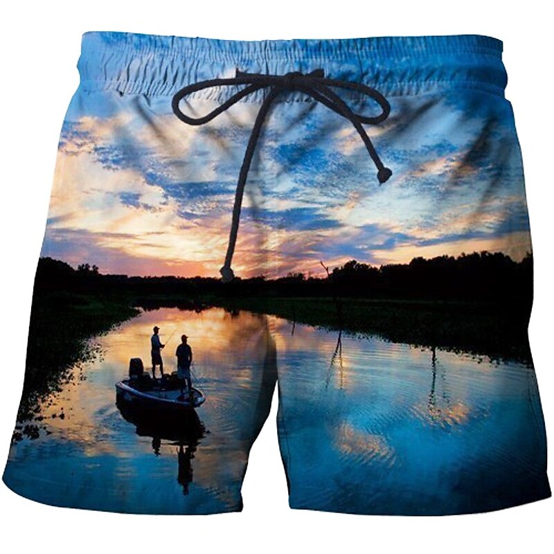 Men's Board Shorts Swim Shorts Swim Trunks Summer Shorts Beach Shorts 