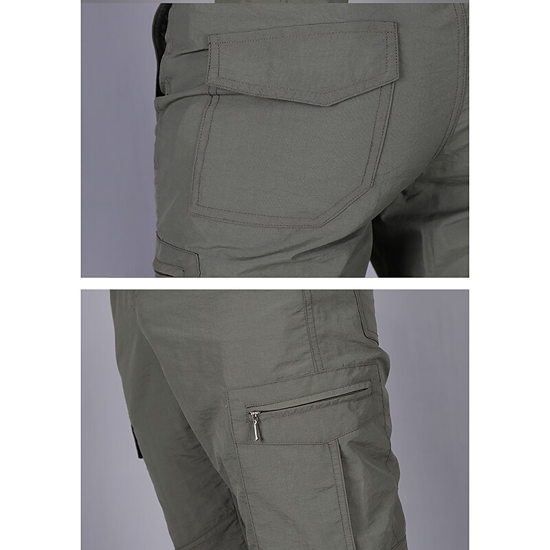 Men's Waterproof  Ripstop Quick Dry Outdoor Hiking Cargo Pants