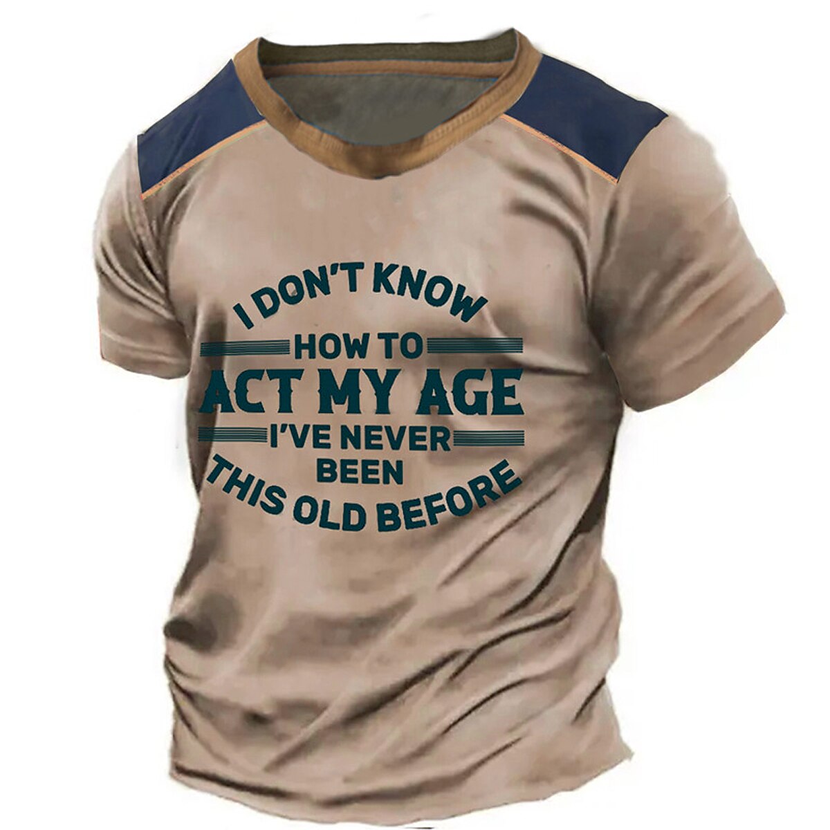 Men's T shirt Tee Graphic Letter Crew Neck Clothing Apparel 3D Print Outdoor Daily Short Sleeve Print Fashion Designer Vintage