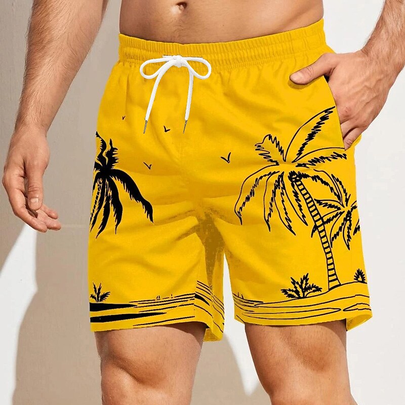 Men's Board Shorts Swim Shorts Swim Trunks Summer Shorts Beach Shorts 