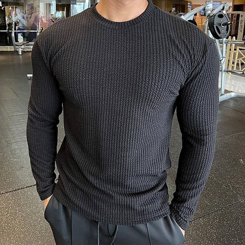 2022 autumn and winter new fashion casual sports knitted long sleeves
