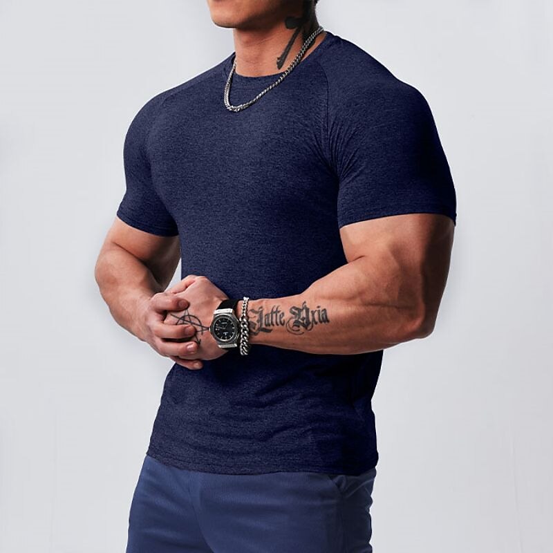 Men's Athleisure Everyday Comfort Breathable T-Shirt