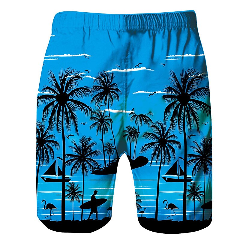 Men's Board Shorts Swim Shorts Swim Trunks Summer Shorts Beach Shorts 