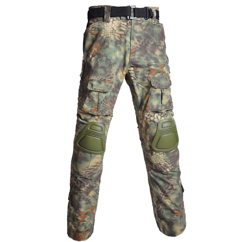 Men's Cargo Pants Work Pants Tactical Pants Military Camo Outdoor Rips