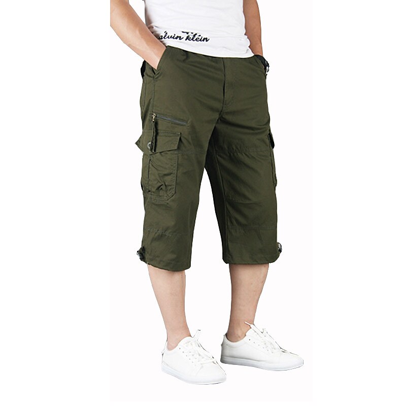 Men Hiking Breathable With Pockets Cargo Shorts