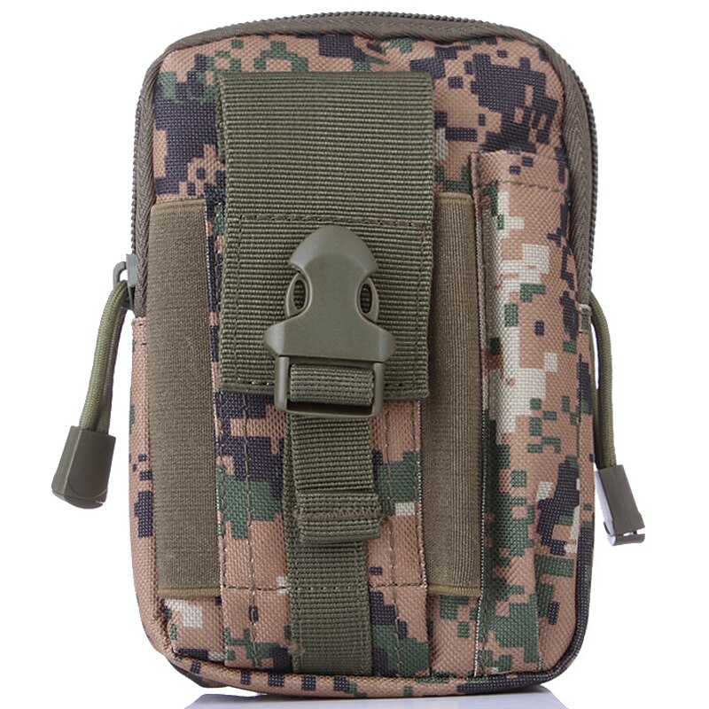 Waist Bag / Waist pack Military Tactical Backpack Breathable Wearable Multifunctional Durable Outdoor Hunting Hiking Camping Military Nylon ACU Color CP Color Jungle camouflage