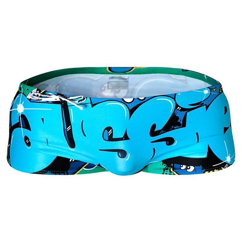 wholesale aussbon letter swimming trunks boxer swimming trunks men's swimming trunks fashion trendy men's hot spring cross-border men's swimming trunks