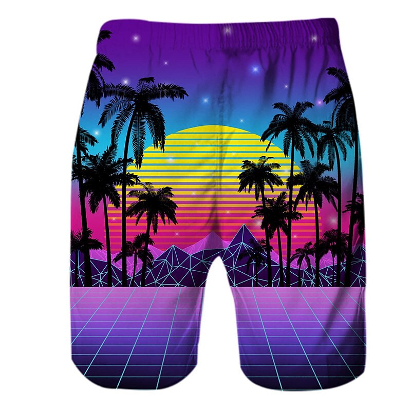 Men's Board Shorts Swim Shorts Swim Trunks Summer Shorts Beach Shorts 