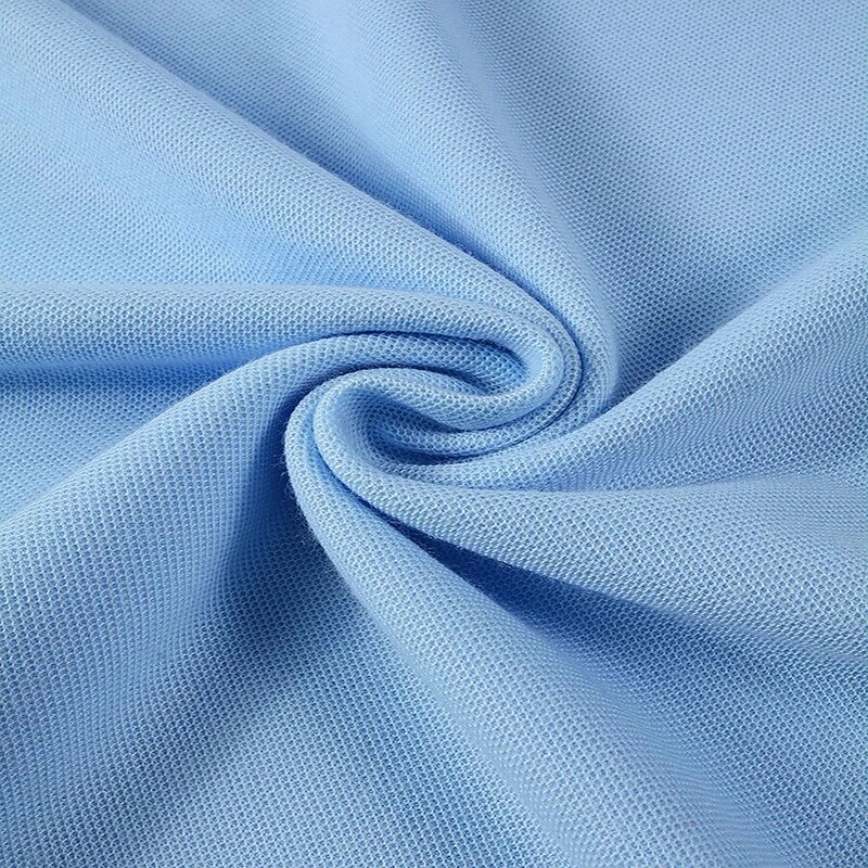 Men's Casual Classic  Fashion Basic Color Block Button Short Sleeve Polo Shirt 