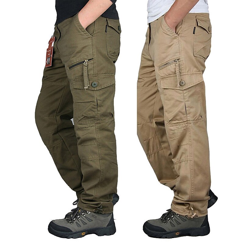 Men's Cargo Pants Tactical Pants Trousers Tactical Work Pants Multi Po