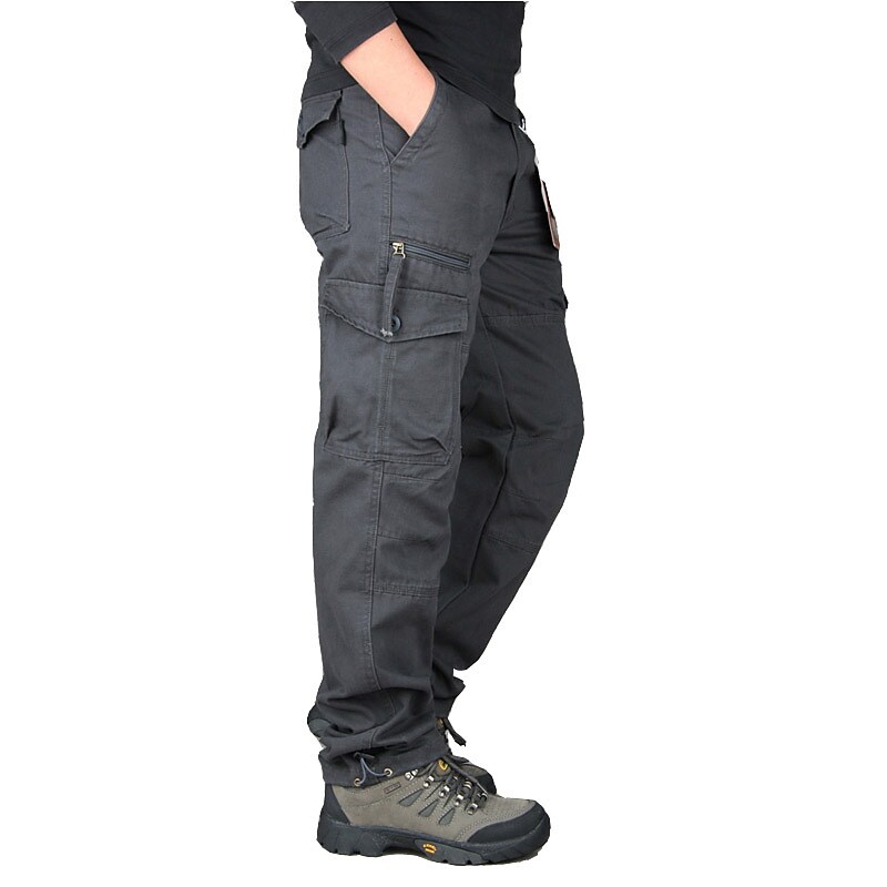 Men's Cargo Pants Tactical Pants Trousers Tactical Work Pants Multi Po