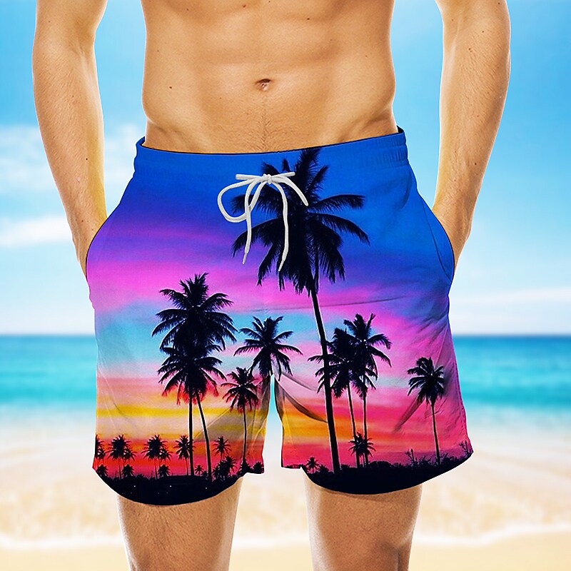 Men's Board Shorts Swim Shorts Swim Trunks Summer Shorts Beach Shorts 