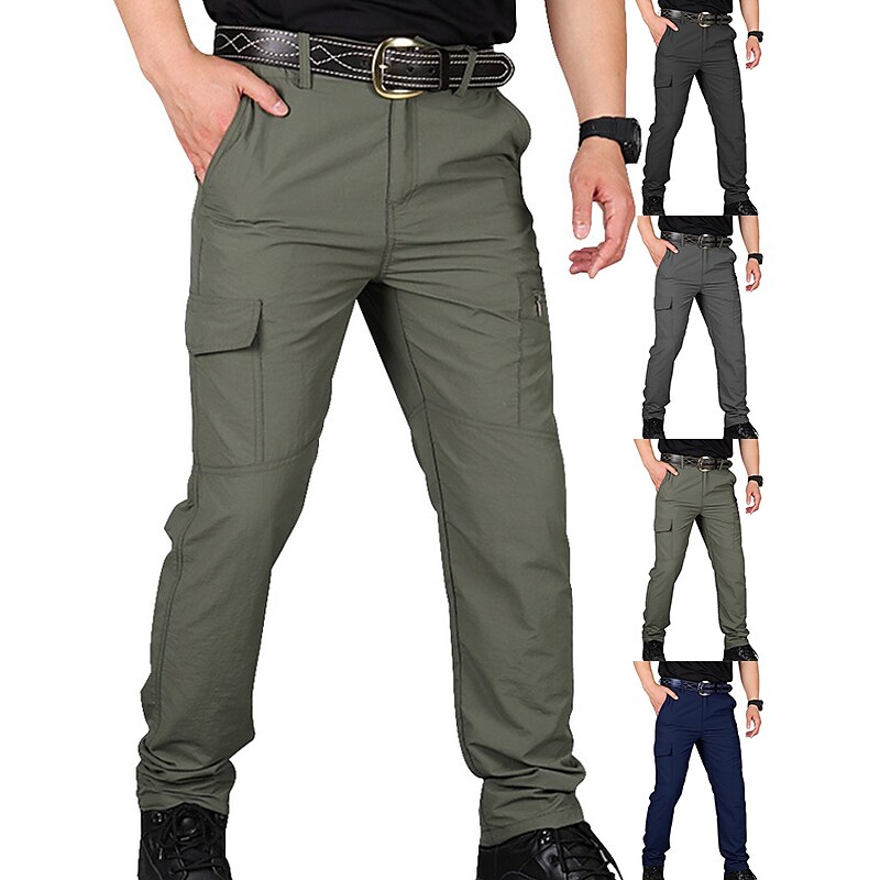 Men's Waterproof  Ripstop Quick Dry Outdoor Hiking Cargo Pants