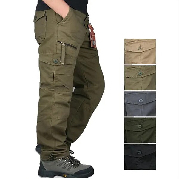Men's Cargo Pants Tactical Pants Trousers Tactical Work Pants Multi Po