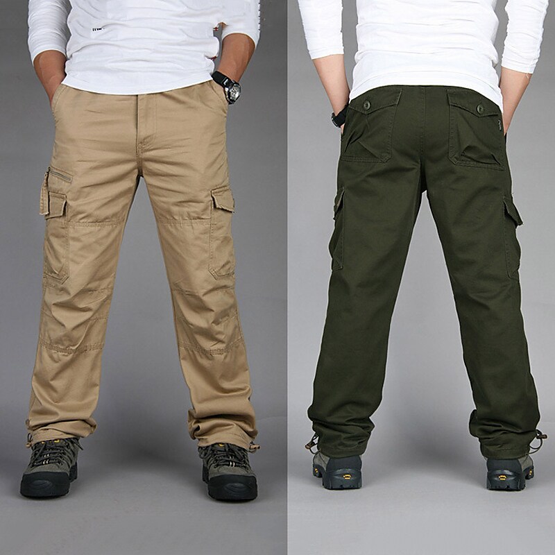 Men's Cargo Pants Tactical Pants Trousers Tactical Work Pants Multi Po
