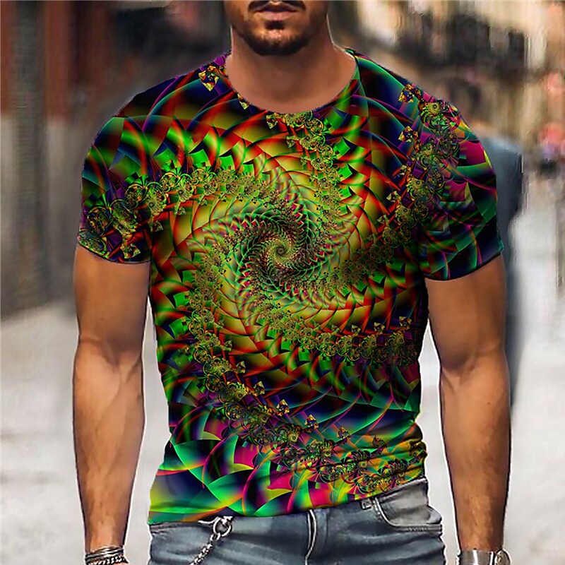 Men's 3D Print T-shirt