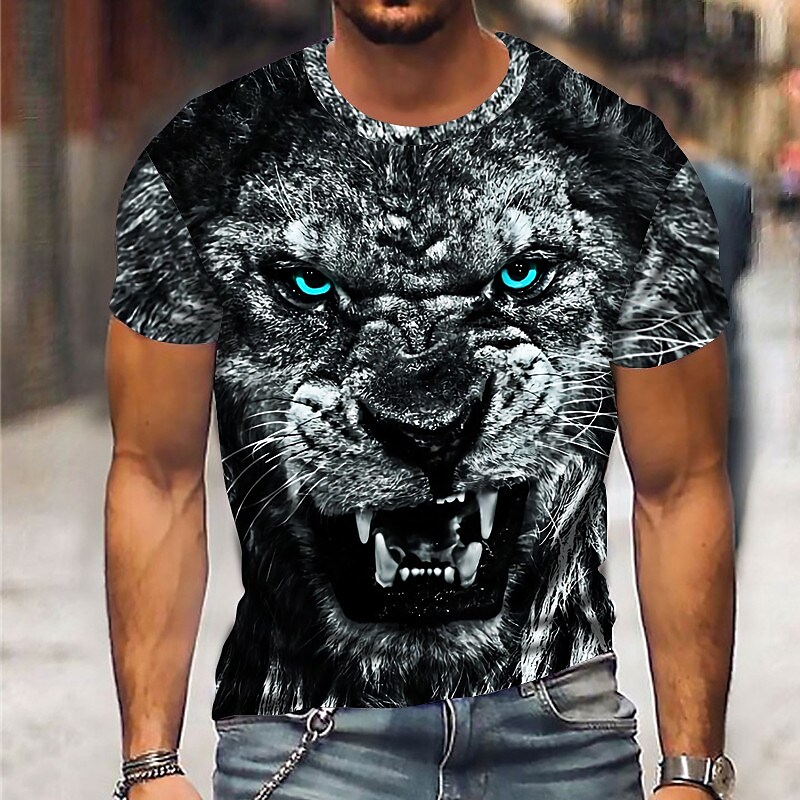 Men's Animal Print T-shirt