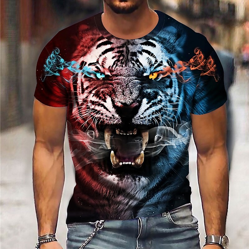 Men's Animal Print T-shirt