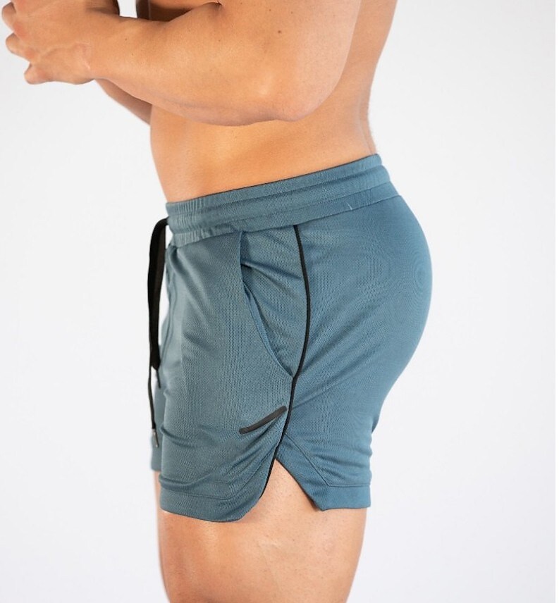 Men's Running Shorts Athletic Shorts Athletic Breathable Quick Dry Fitness Marathon Running Sportswear