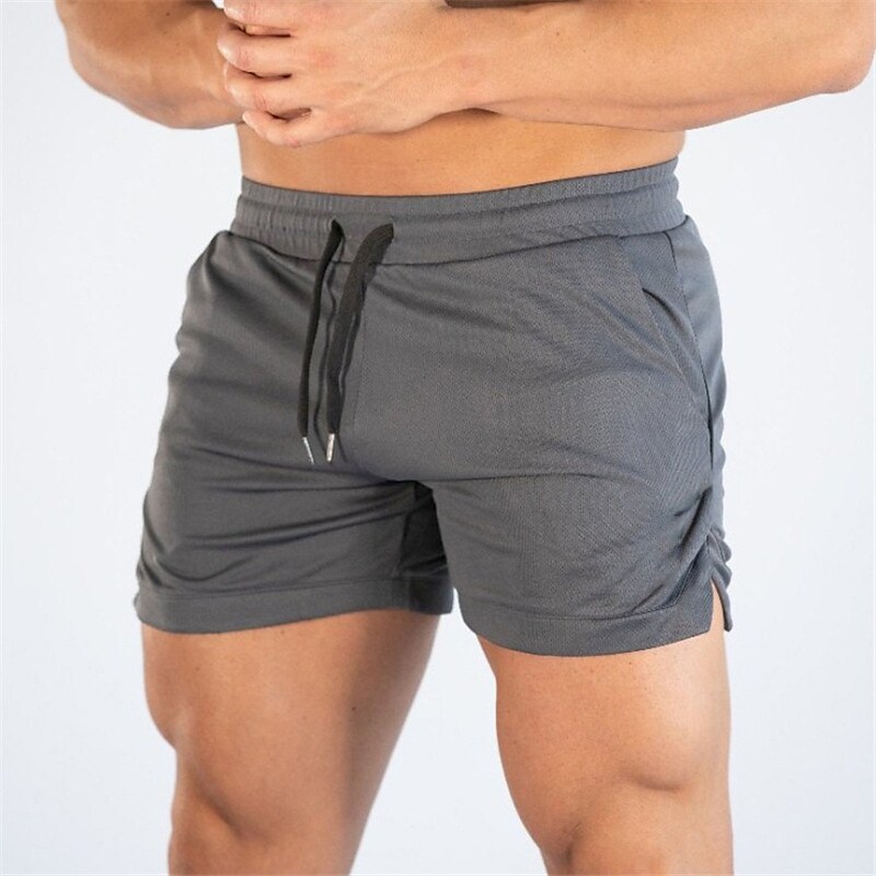 Men's Running Shorts Athletic Shorts Athletic Breathable Quick Dry Fitness Marathon Running Sportswear